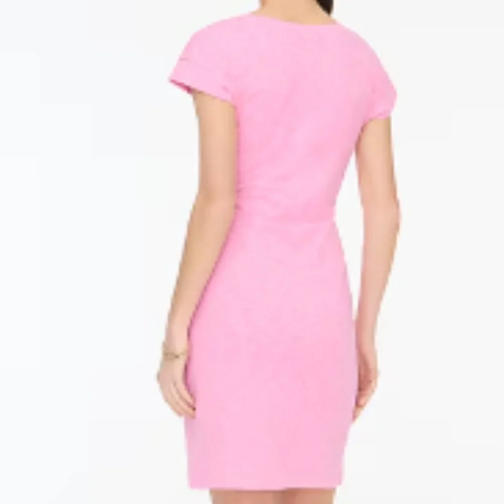 J. Crew Pink Dress with Waist Tie